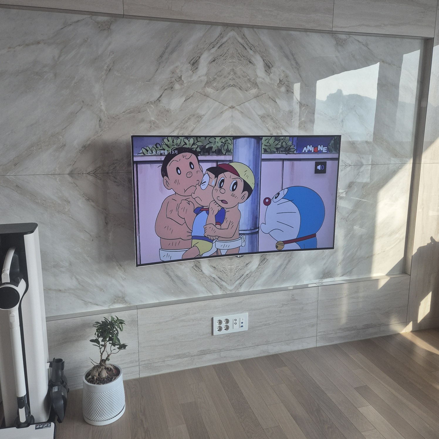 청년tv TV 설치 현장